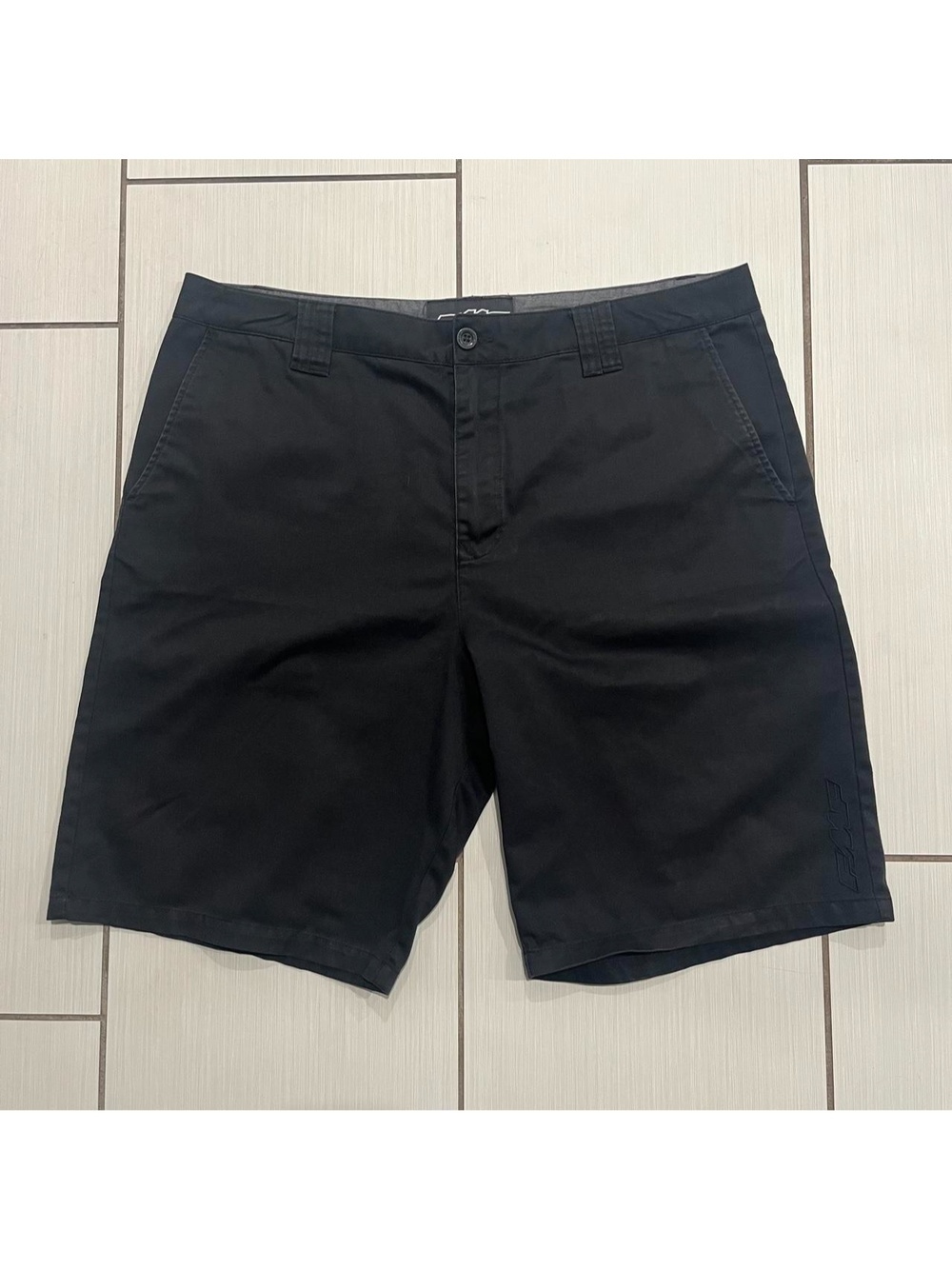 2000s FMF Black Motorcross Walk Shorts